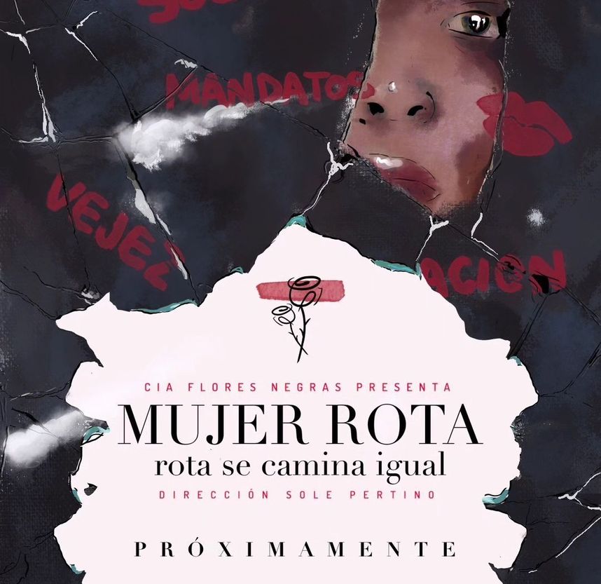 Mujer Rota afiche previo